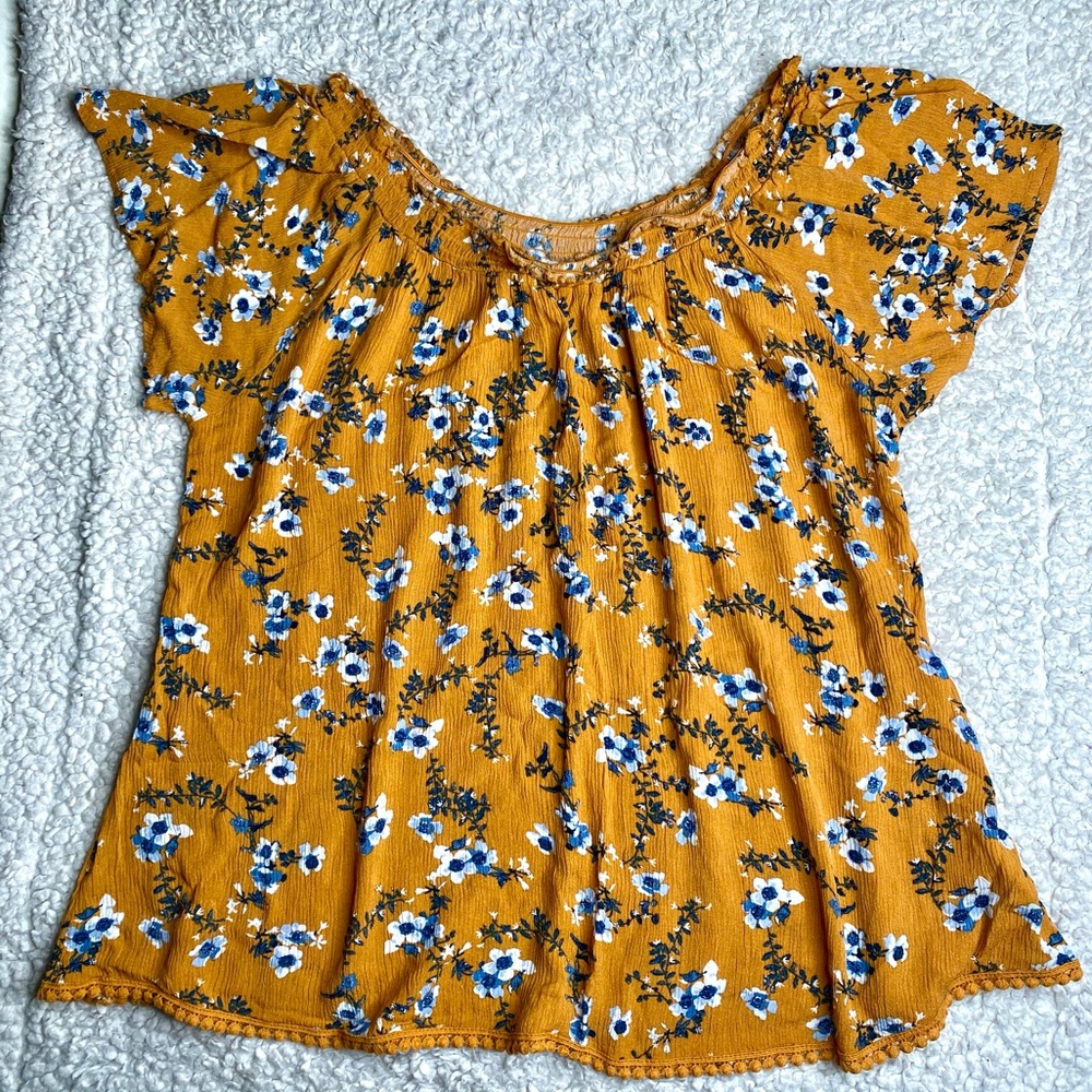 Self Esteem Floral Top